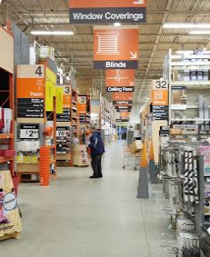 Image inside Home Depot Thomaston, GA location.
