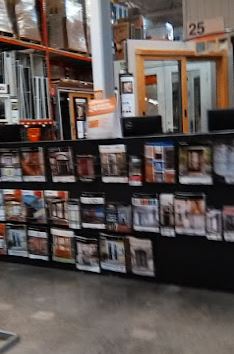 Image inside Home Depot Rochester, NH location.
