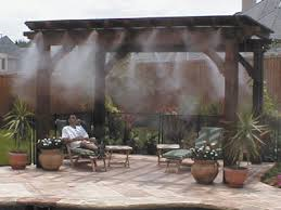 Outdoor Mist Cooling System - Install 