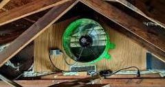 Attic fan Installation